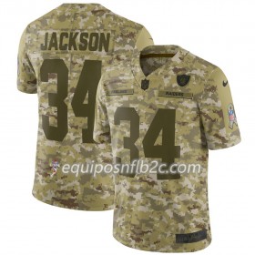Camiseta Hombre NFL Oakland Raiders Antonio Brown 84 Nike Salute to Service